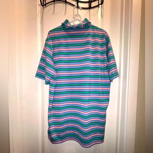 Peter Millar summer comfort striped polo shirt - Picture 2 of 3